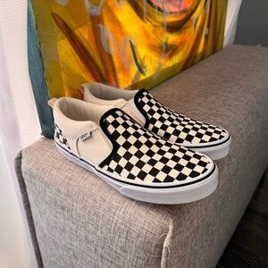 Vans Checkered Slip Ons